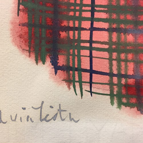 Vigala naine punase tanuga