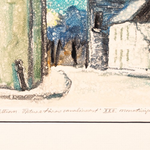 Tallinn. Õhtune tänav vanalinnast XXII