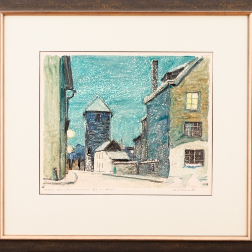 Tallinn. Õhtune tänav vanalinnast XXII