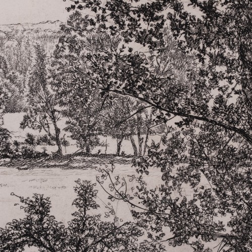 Maastik hobustega (Burgundia maastik)