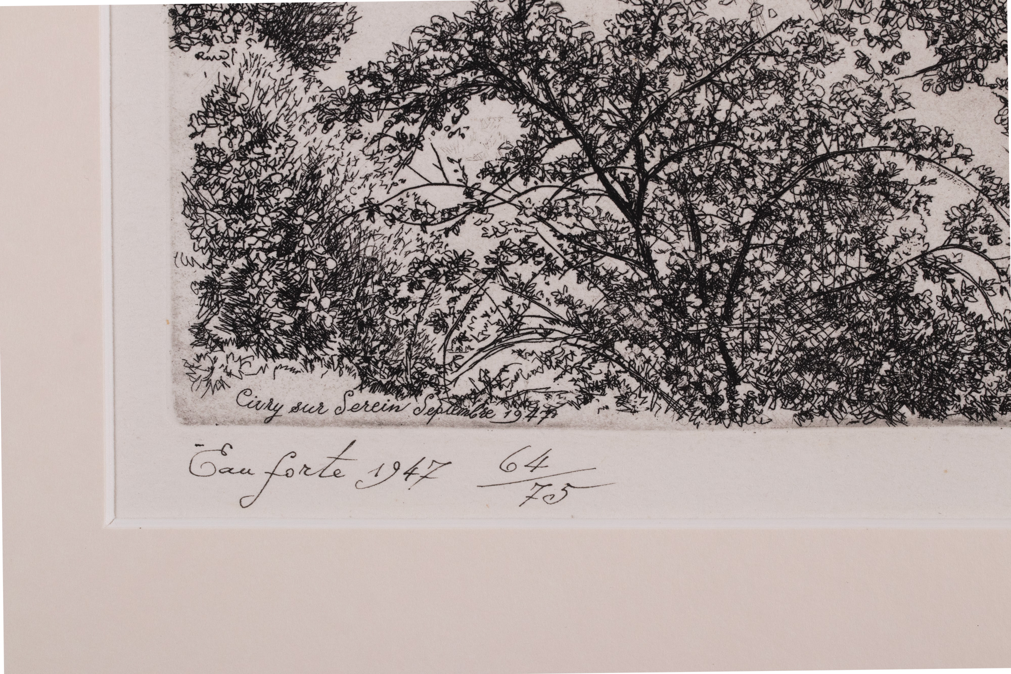 Maastik hobustega (Burgundia maastik)