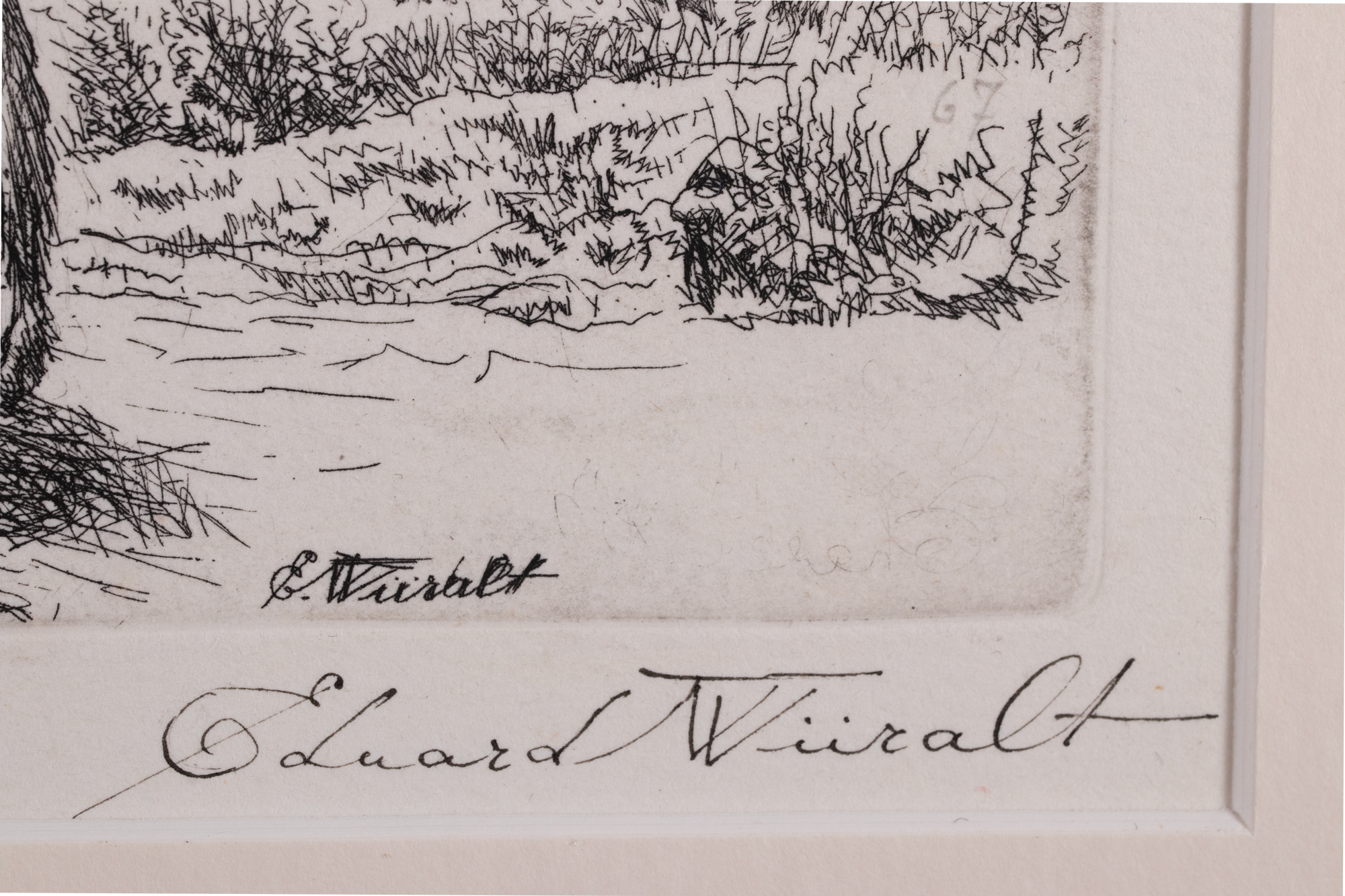 Maastik hobustega (Burgundia maastik)