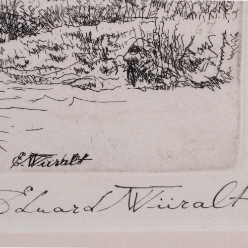 Maastik hobustega (Burgundia maastik)