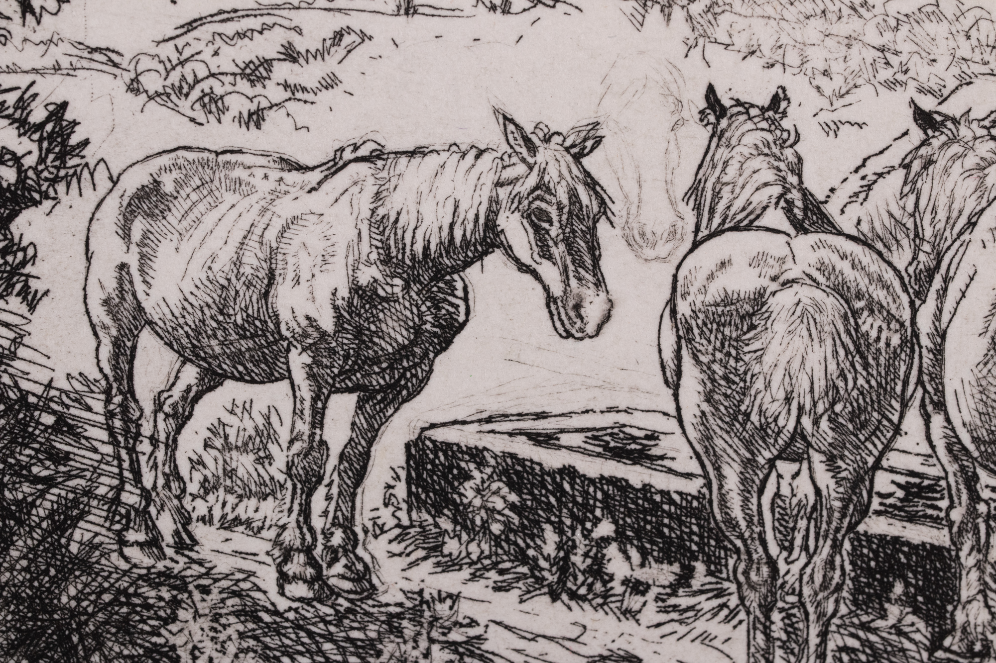 Maastik hobustega (Burgundia maastik)