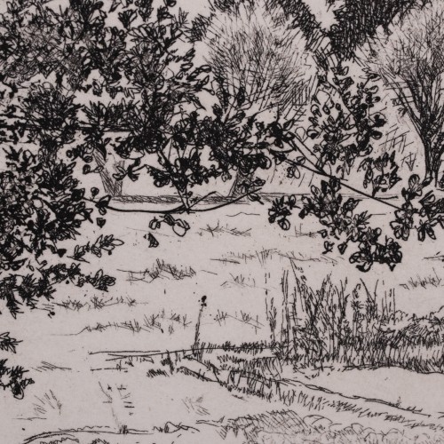 Maastik hobustega (Burgundia maastik)