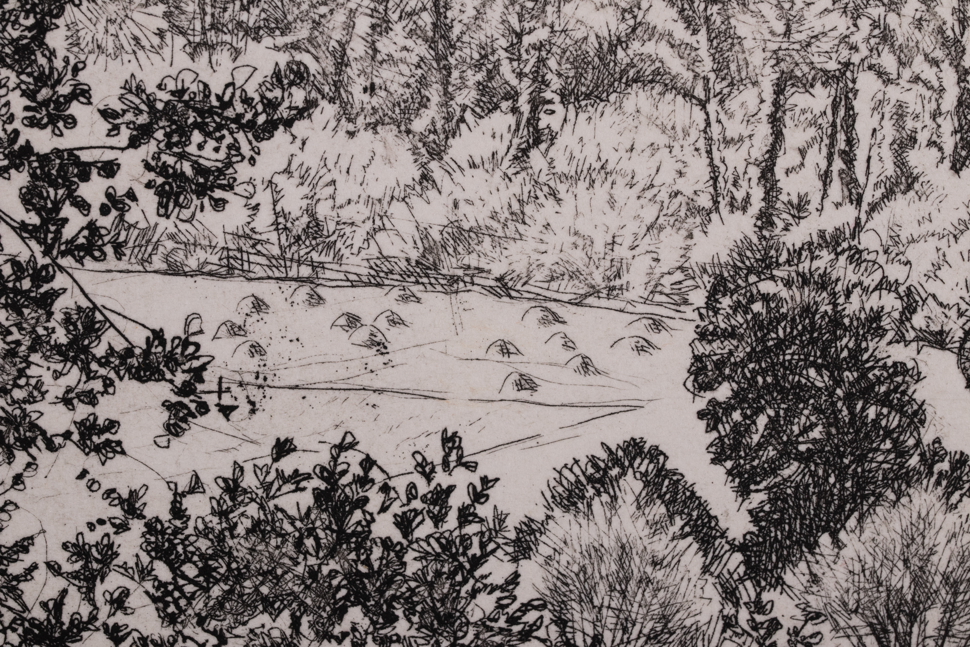 Maastik hobustega (Burgundia maastik)