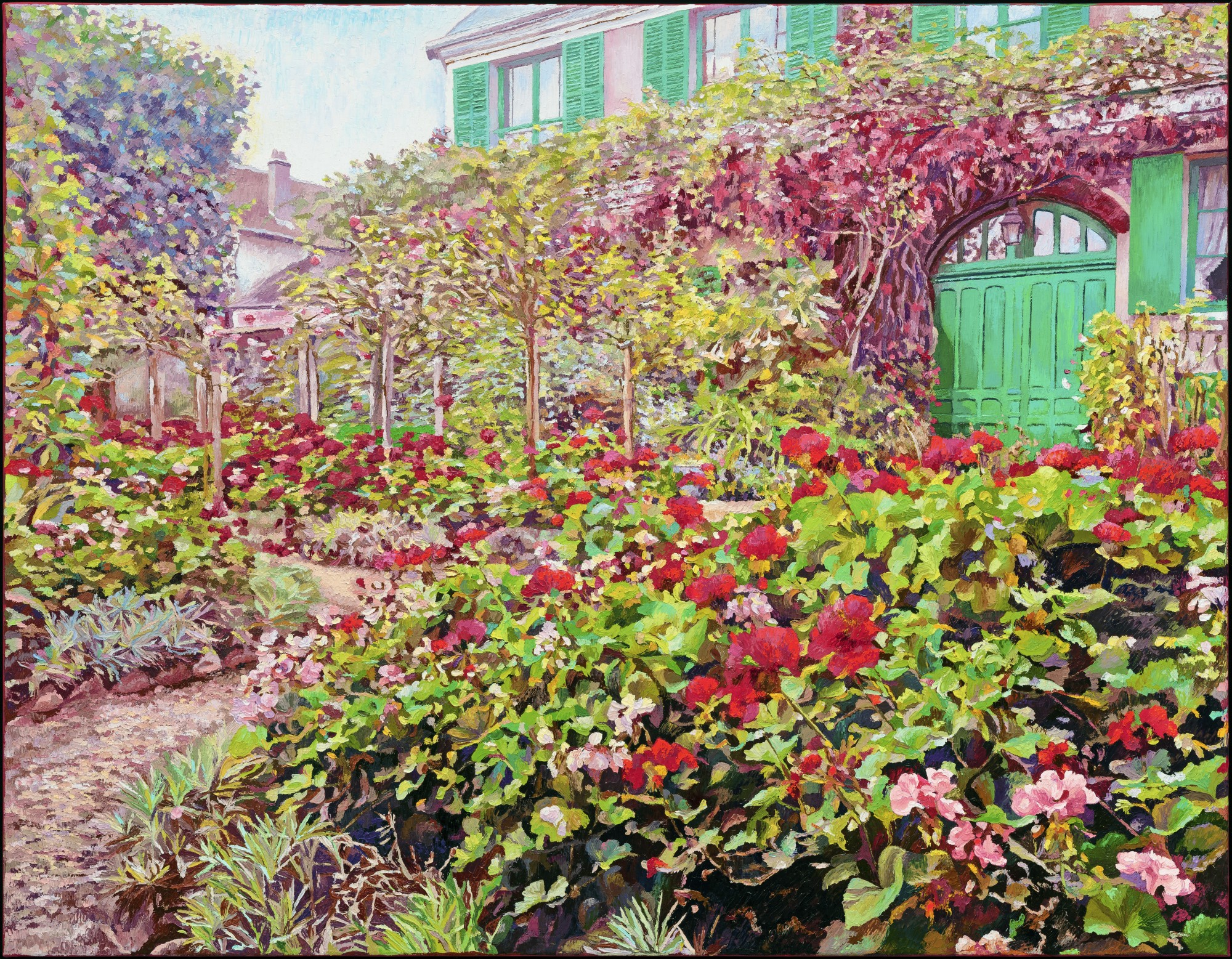 Claude Monet maja. Giverny