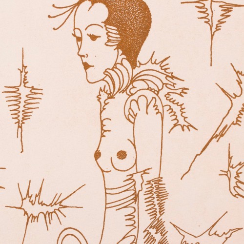 Naine ja lendlevad taimed