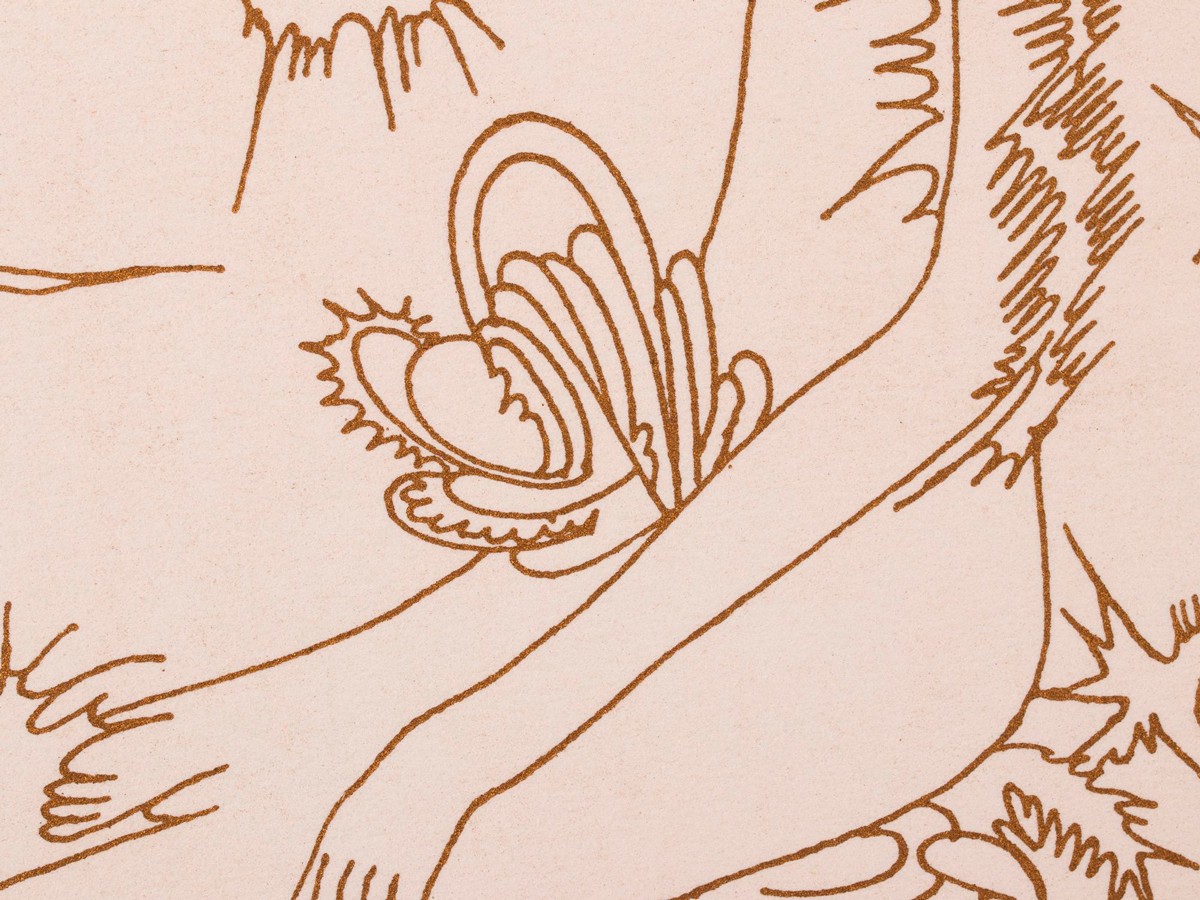 Naine ja lendlevad taimed