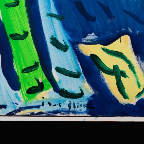 Akt roheliste juustega