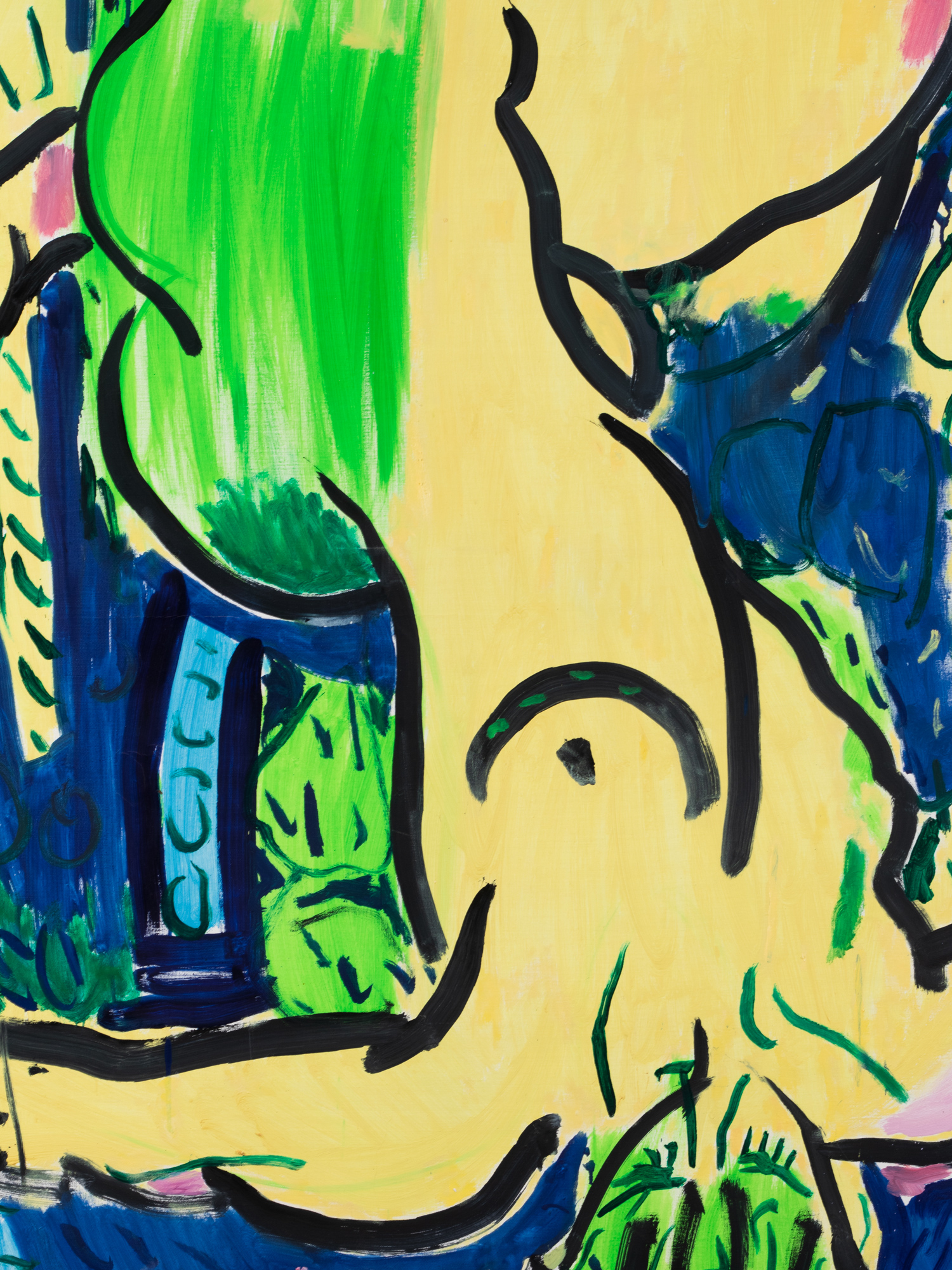 Akt roheliste juustega