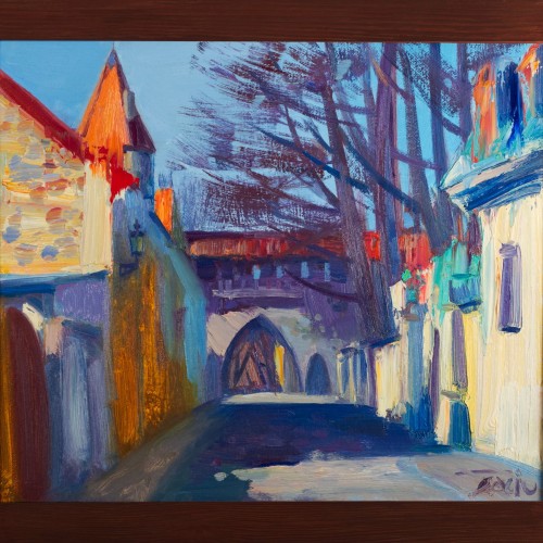 Linnavaade kevadvalguses