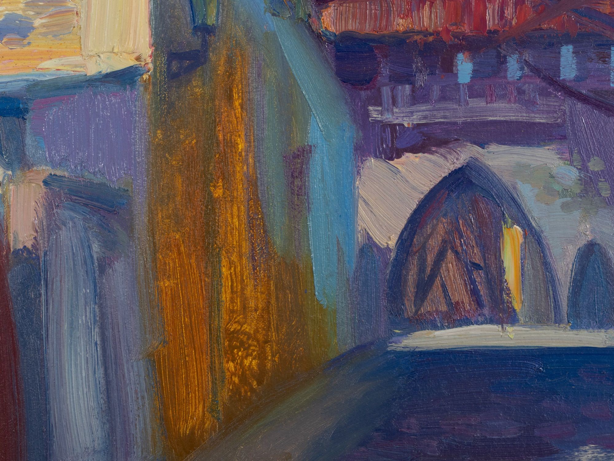 Linnavaade kevadvalguses