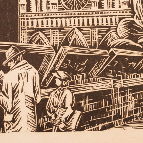 Notre-Dame külastajatega