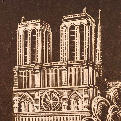 Notre-Dame külastajatega