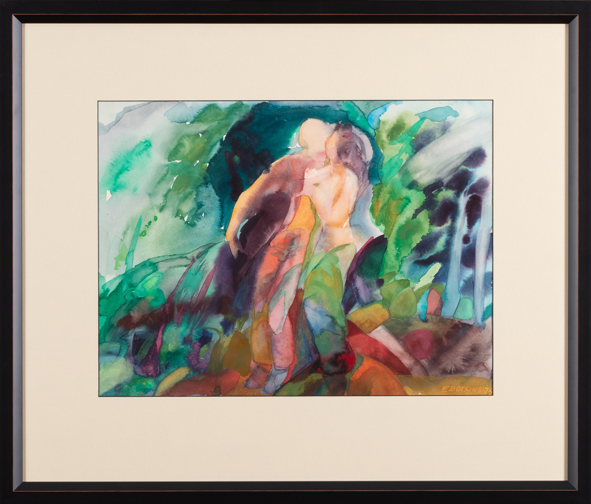 Etüüd suudlejatega