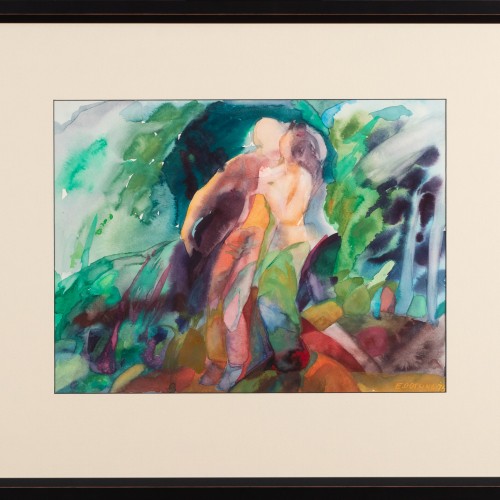 Etüüd suudlejatega