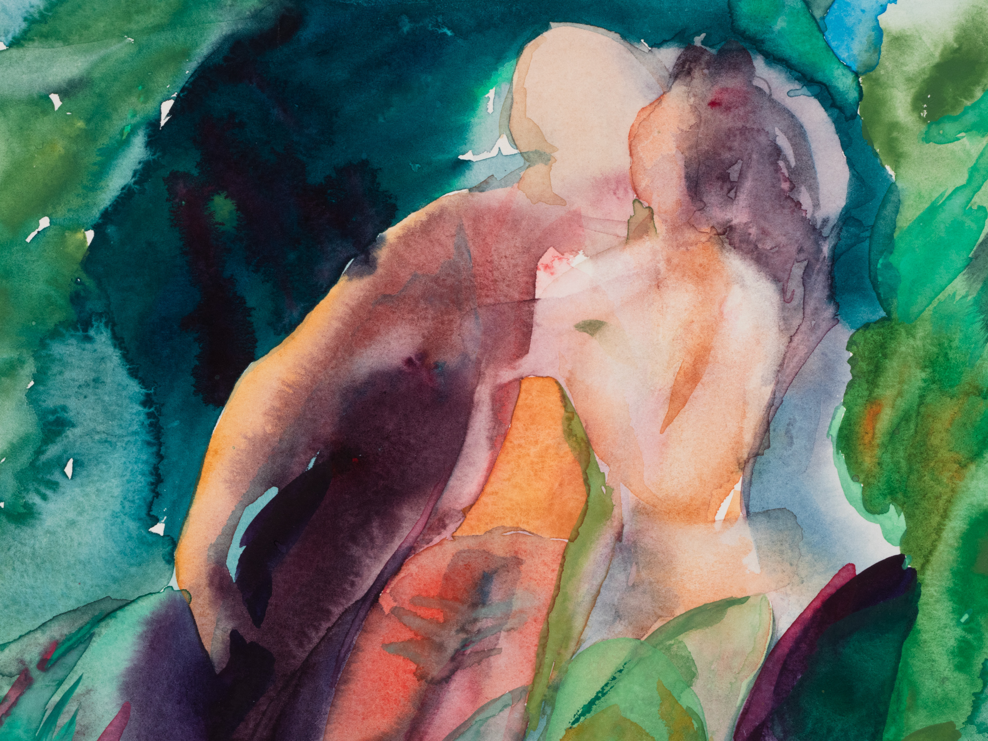 Etüüd suudlejatega