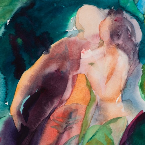 Etüüd suudlejatega