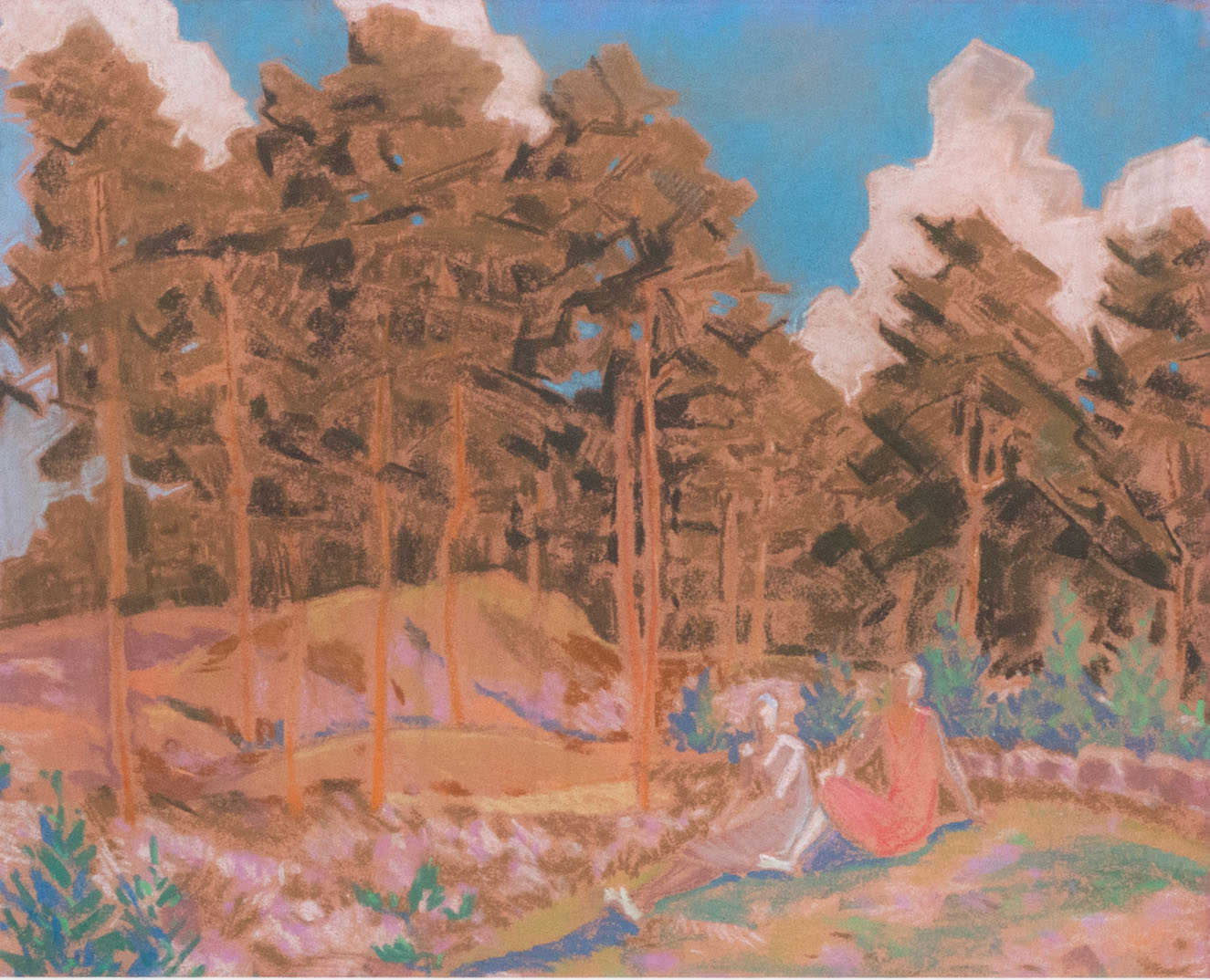 Moment of Rest in Nature