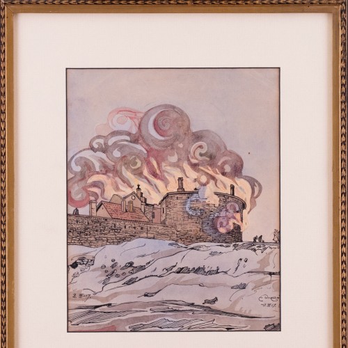 Paksu Margareeta põlemine