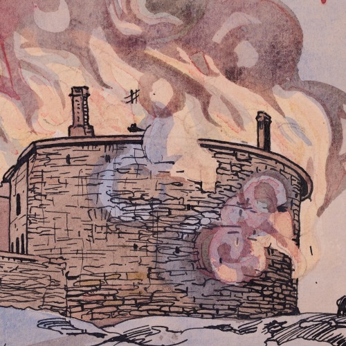 Paksu Margareeta põlemine