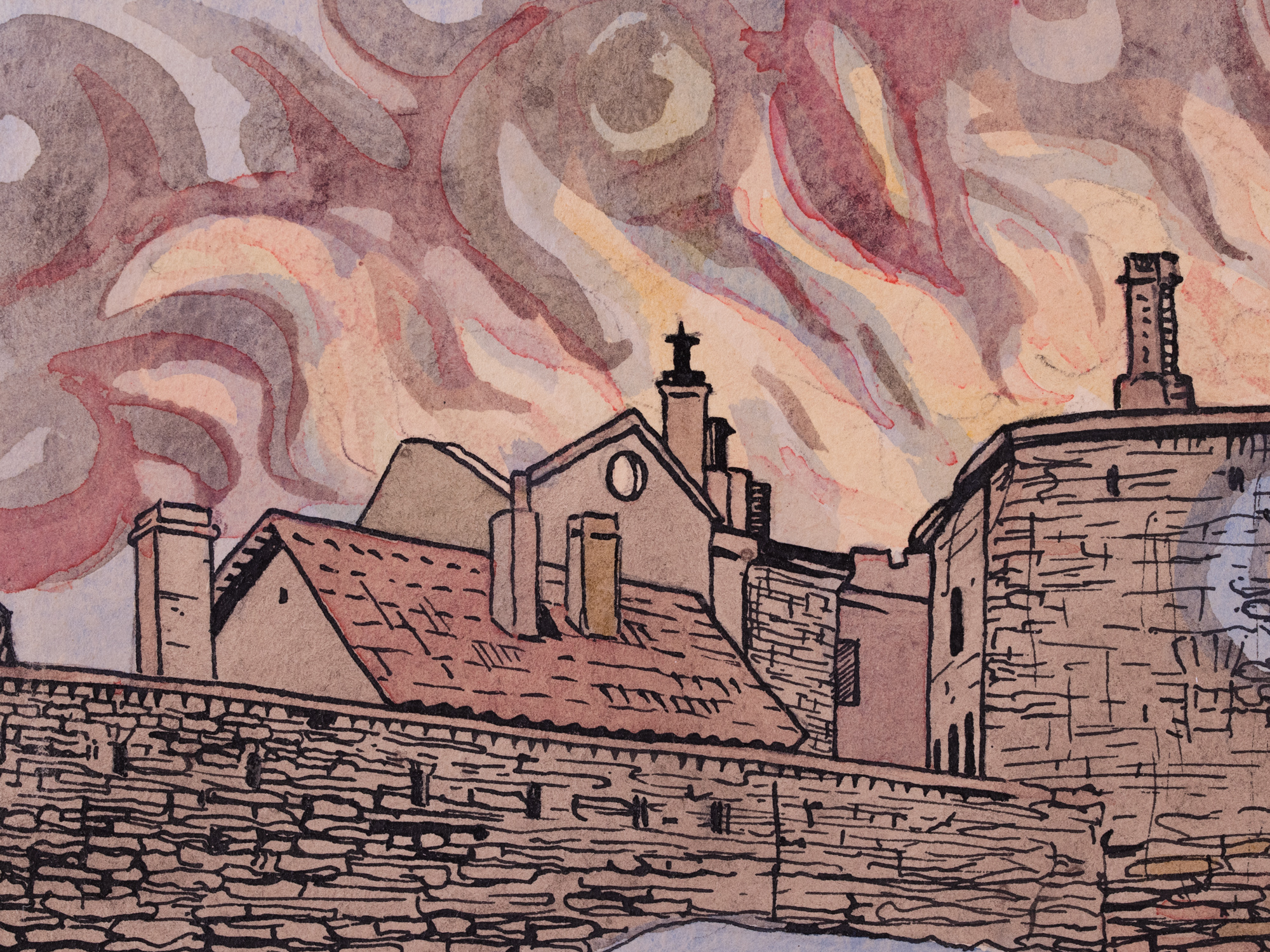 Paksu Margareeta põlemine