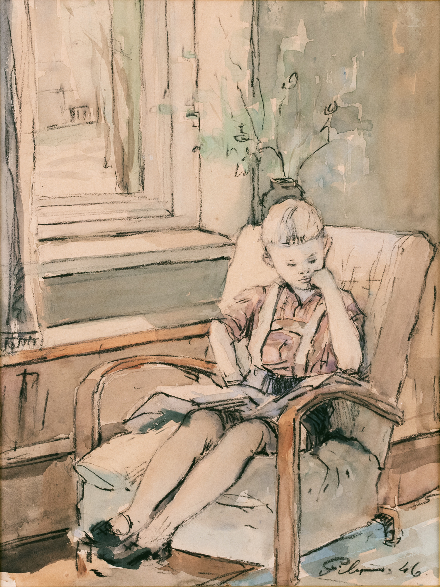 Boy Reading
