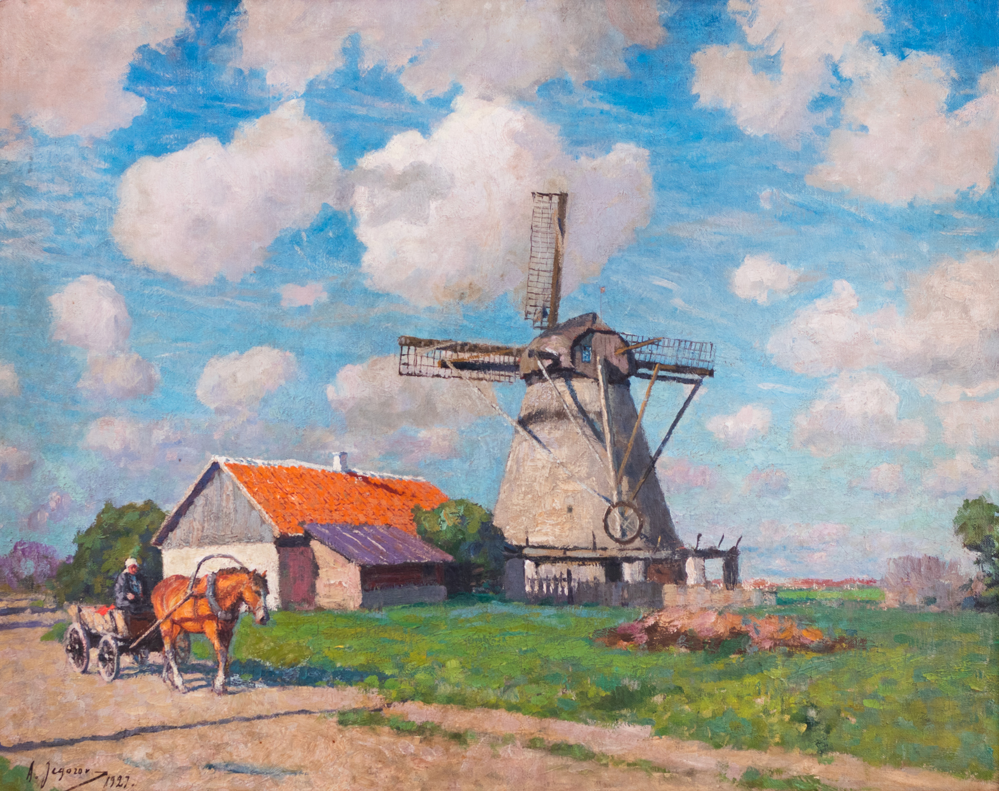 Landscape with a Windmill