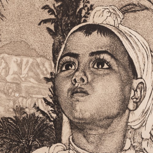 Berberi tüdruk kaameliga