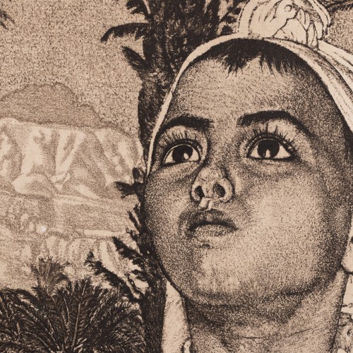 Berberi tüdruk kaameliga