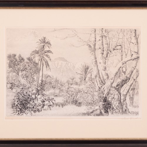 Marrakeši maastik (Vaade Atlase mägedele)