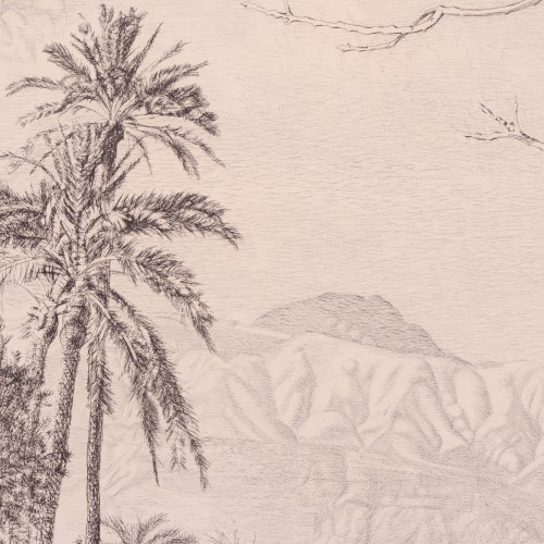 Marrakeši maastik (Vaade Atlase mägedele)