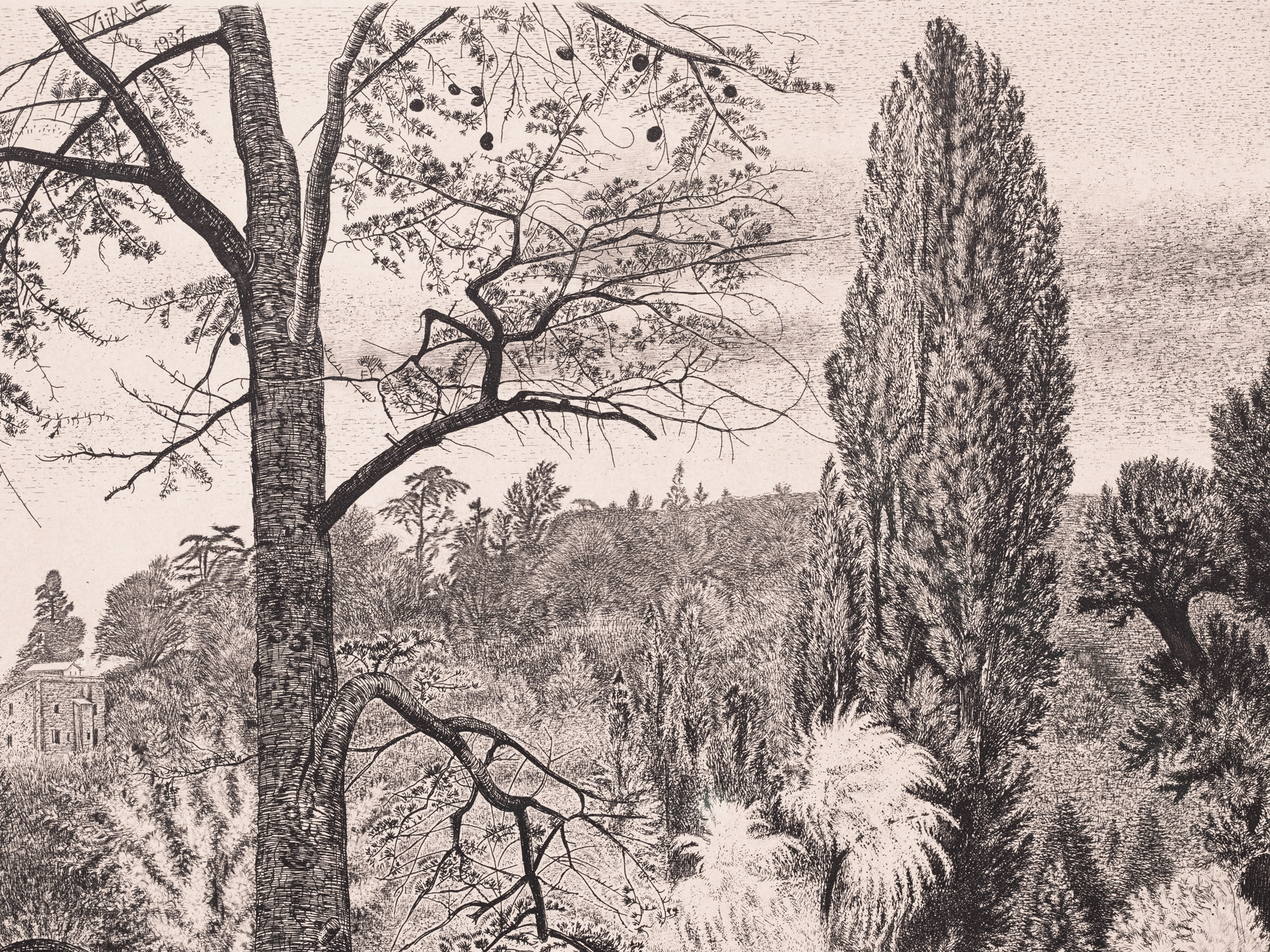 Maastik Pariisi lähedal