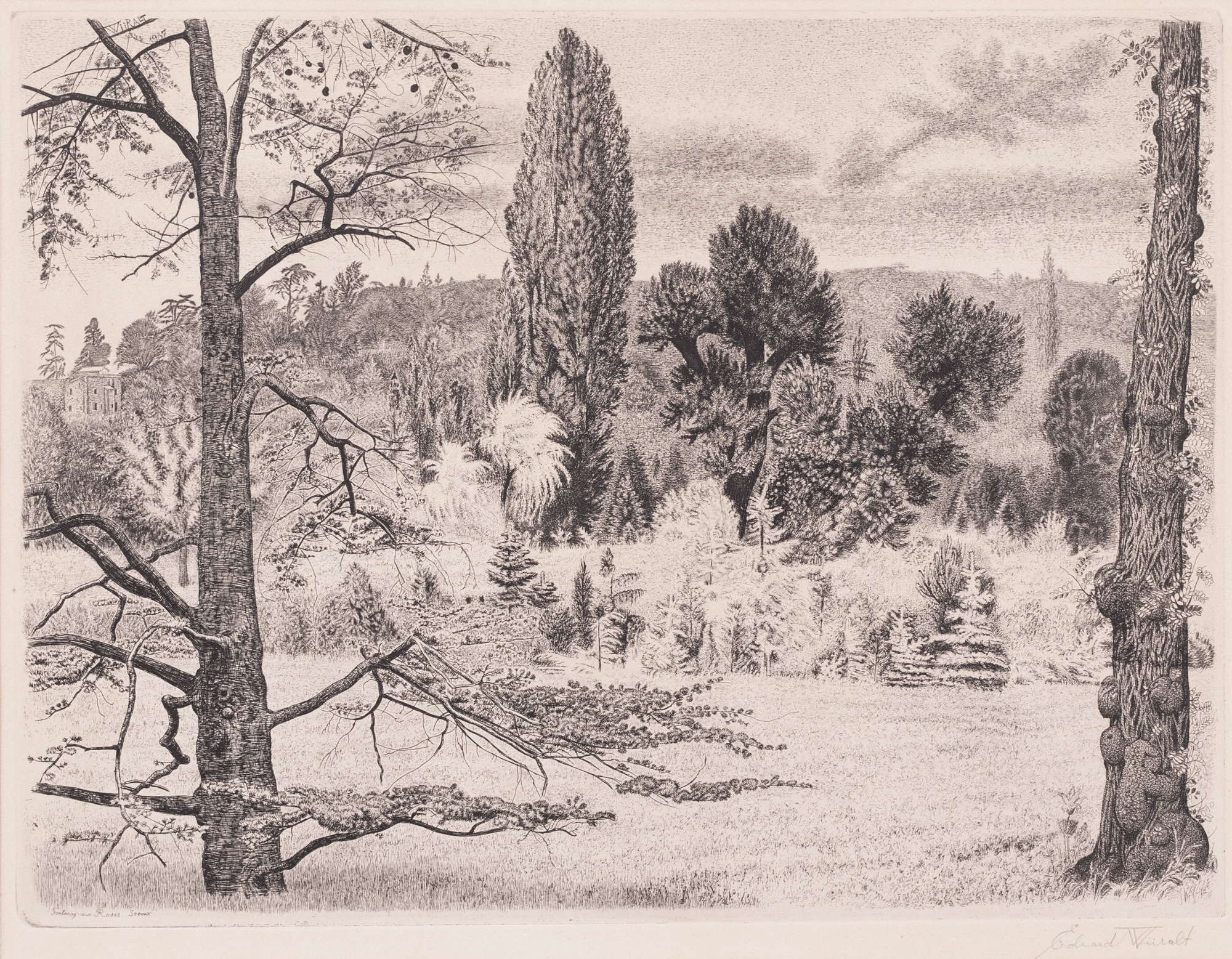 Maastik Pariisi lähedal