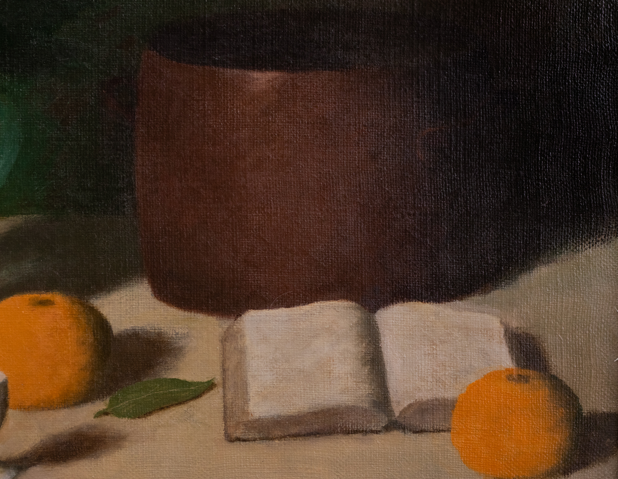 Valged pojengid kahe muna ja kahe greibiga