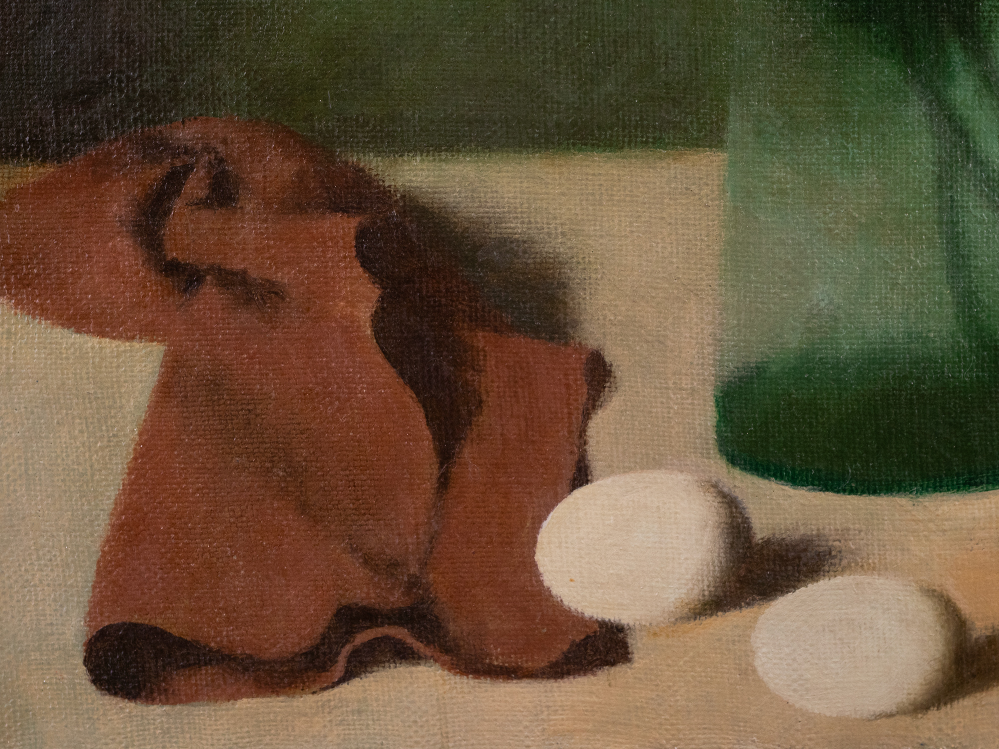 Valged pojengid kahe muna ja kahe greibiga