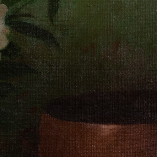 Valged pojengid kahe muna ja kahe greibiga