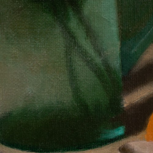 Valged pojengid kahe muna ja kahe greibiga