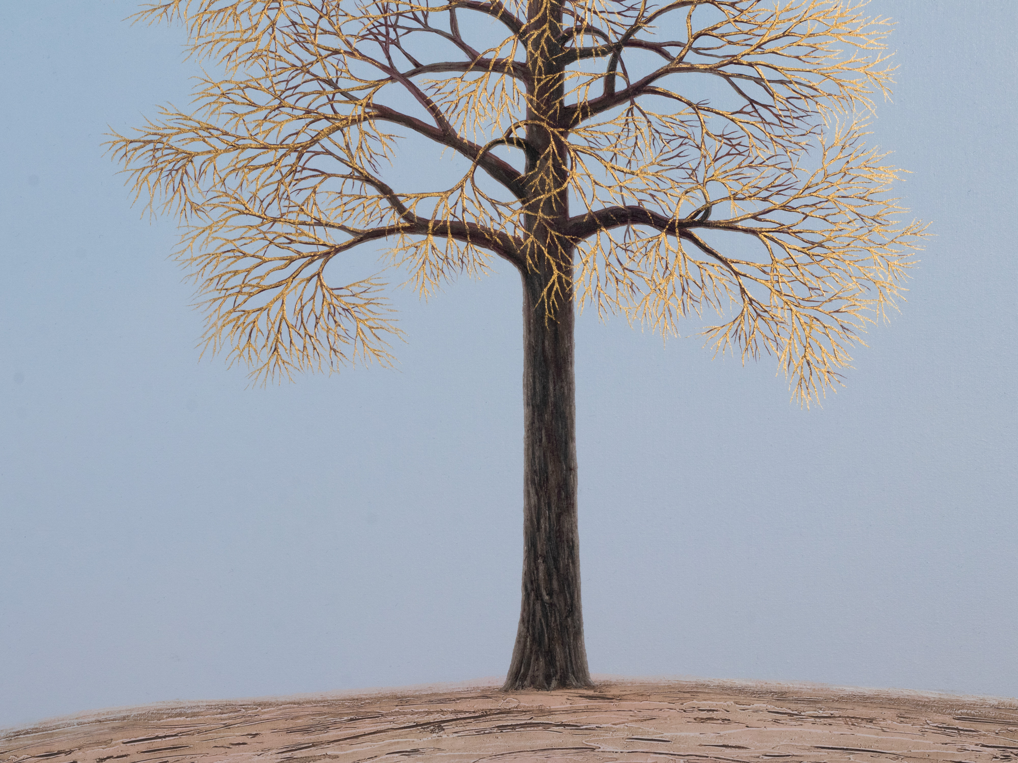 Kuldsete okstega puu