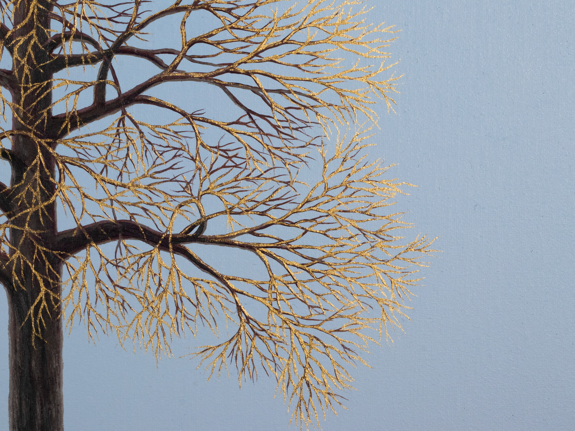 Kuldsete okstega puu