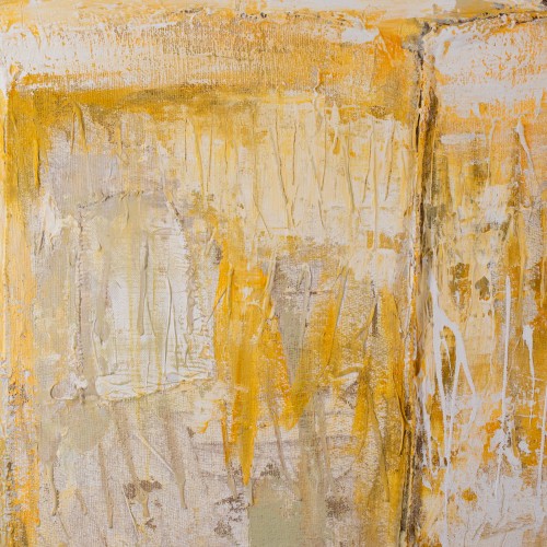 Valge vikerkaar kollasel