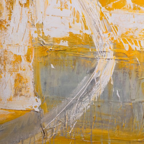 Valge vikerkaar kollasel