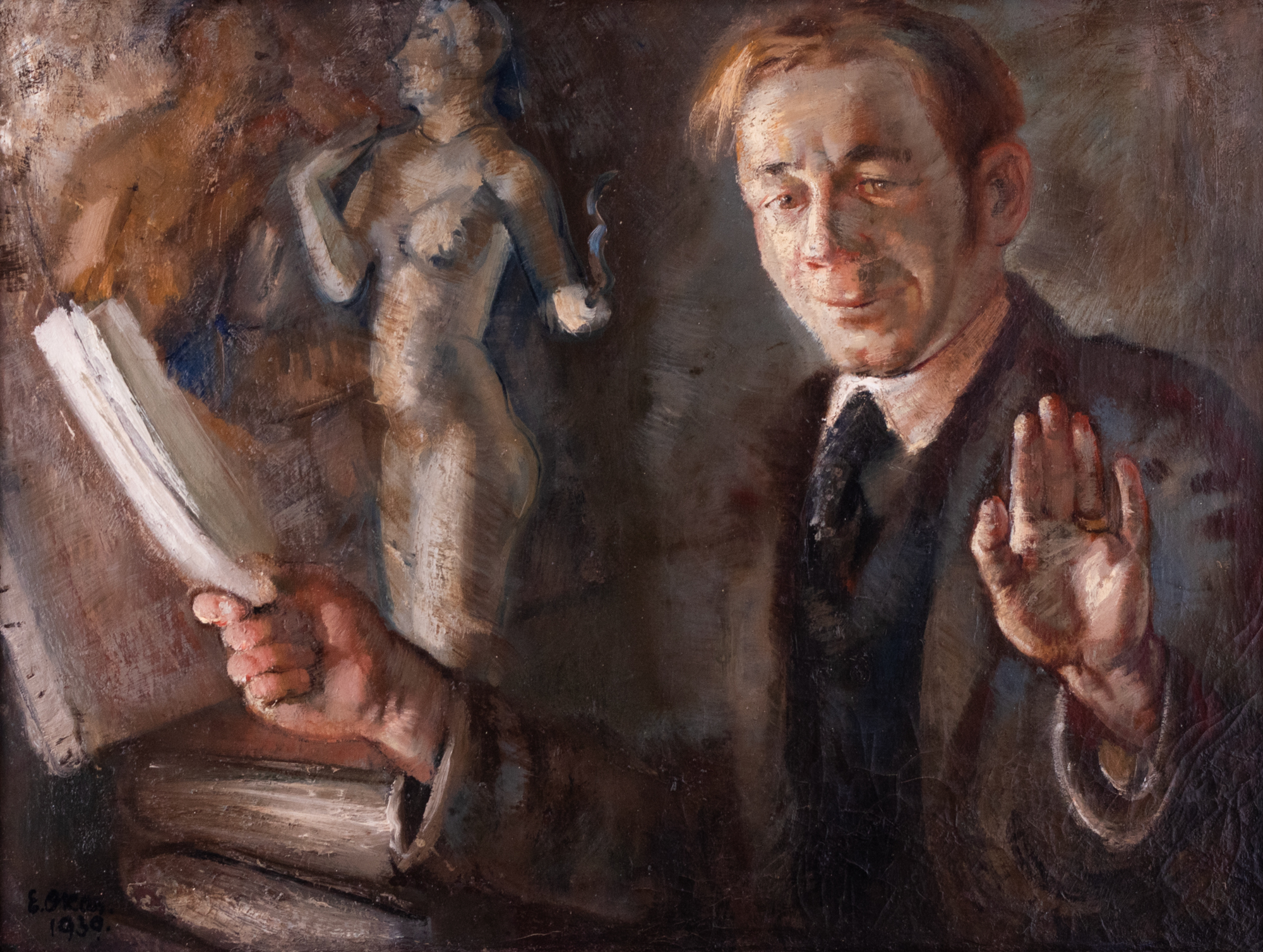 Portrait of the Poet Sass Viigisalu