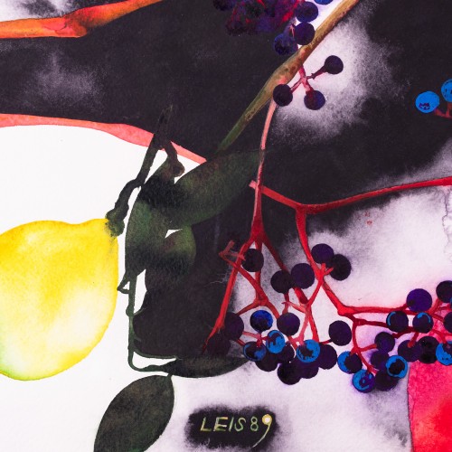 Kompositsioon flamingolilledega