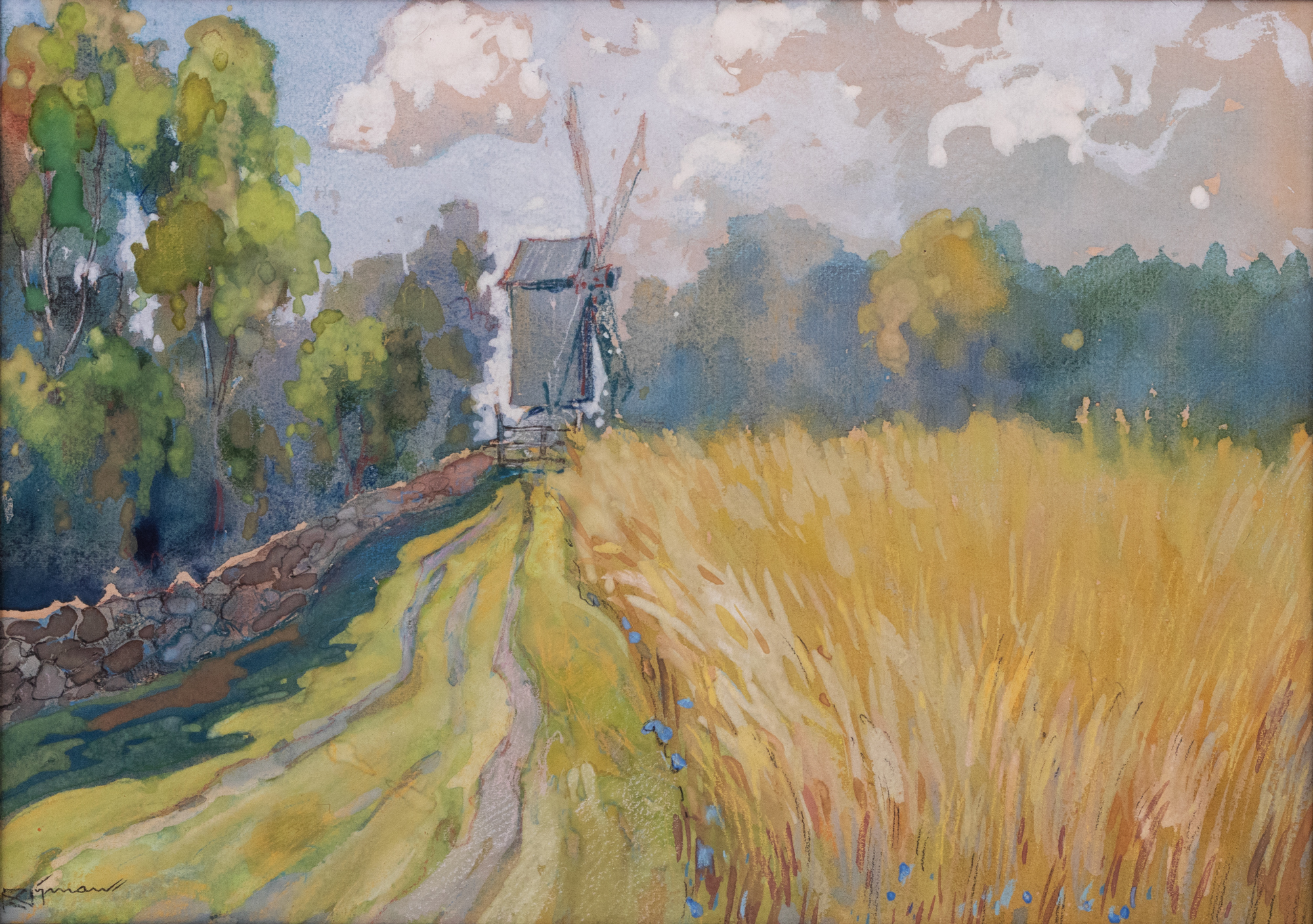 Landscape with a Windmill