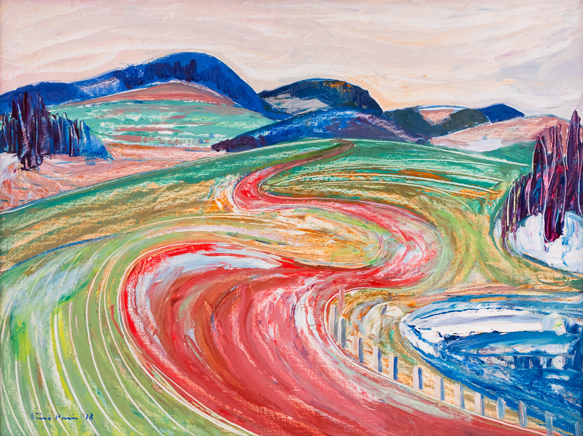 Varakevadine Lõuna-Eesti maastik