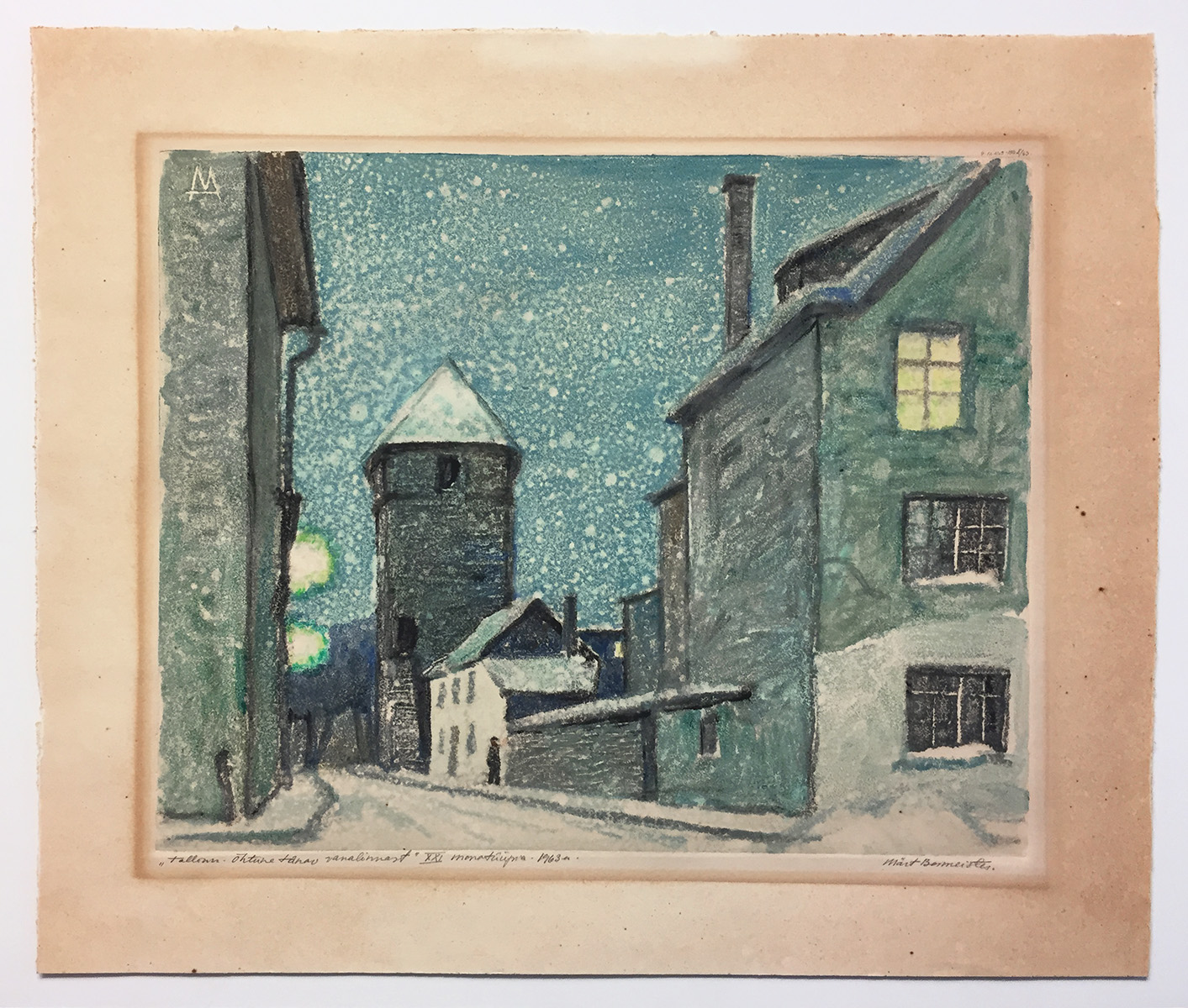 Tallinn. Õhtune tänav vanalinnast XXI