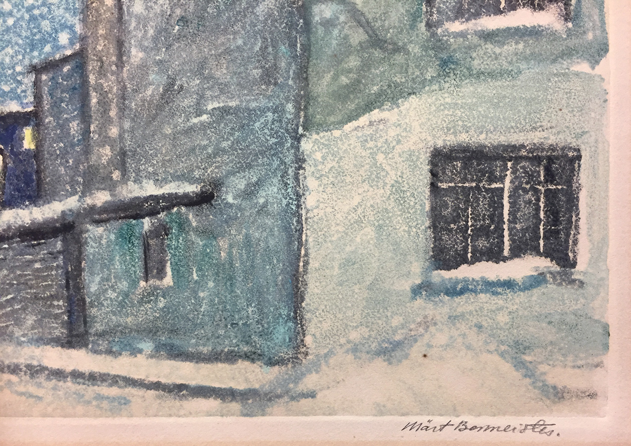 Tallinn. Õhtune tänav vanalinnast XXI