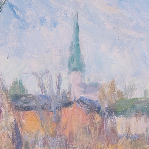 Viljandi vaade kirikutorniga